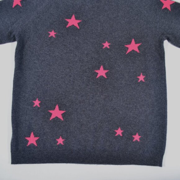NWT PHILOSOPHY 100% CASHMERE STAR SWEATER, XLARGE - Picture 6 of 8